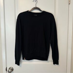 tentree Black Crewneck Women's Sweatshirt